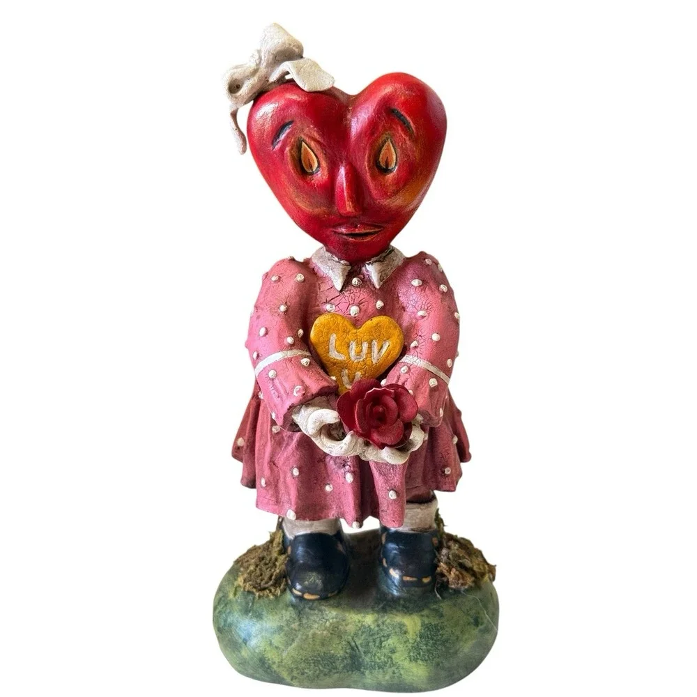 ESC‎ &  Company Charles McClenning Valentines Day, Love Me Luv U Figures READ